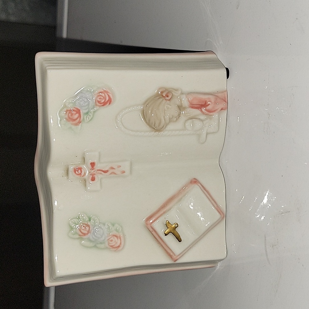 Angel Book Figurine